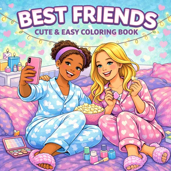 Best Friends Coloring
