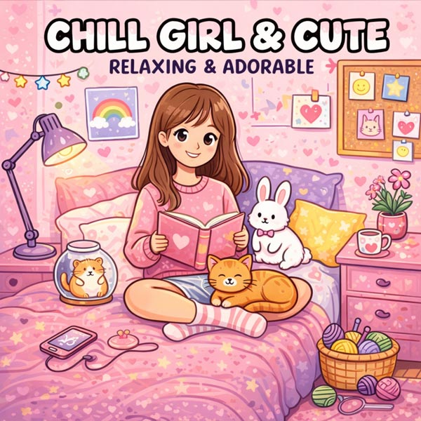 Chill Girl Coloring