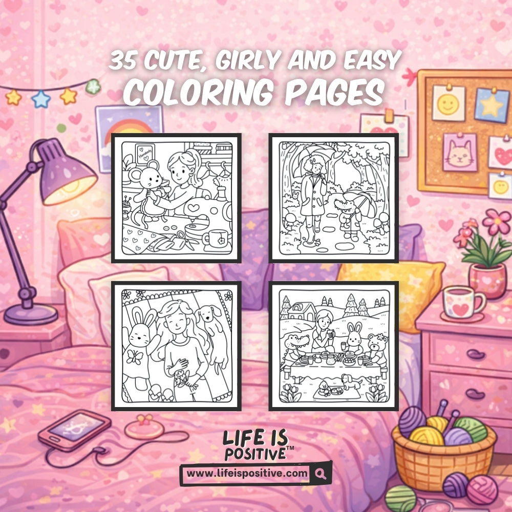 Chill Girl Coloring