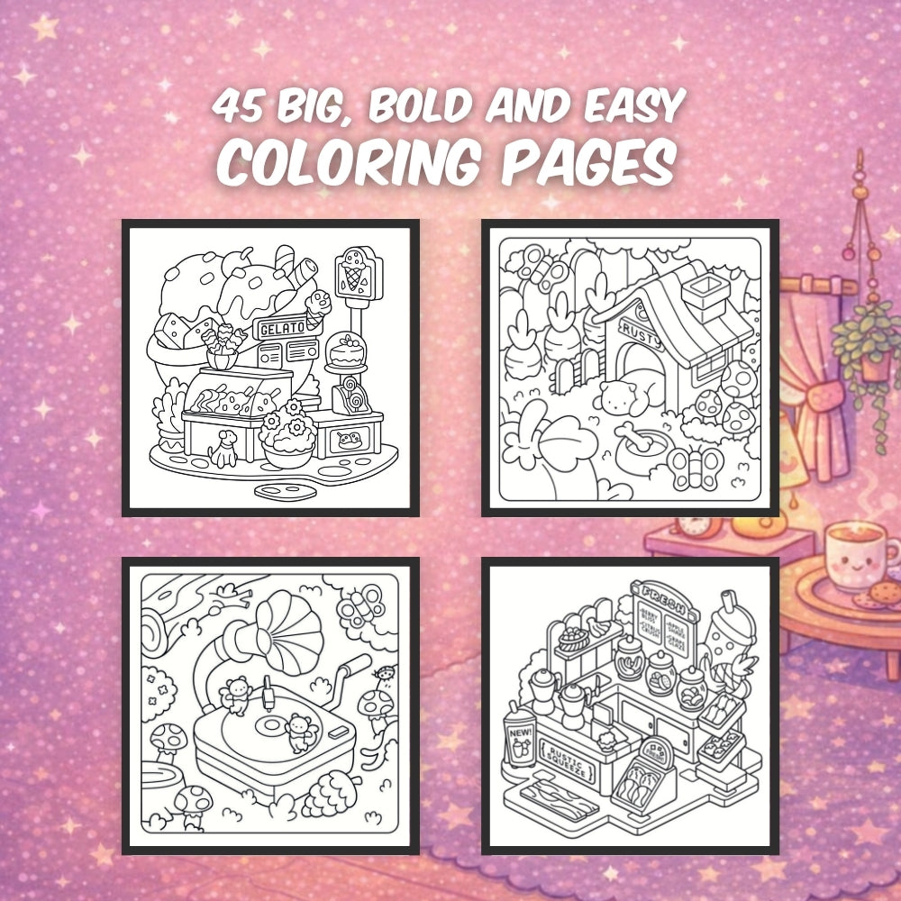 Comfy Corners Coloring