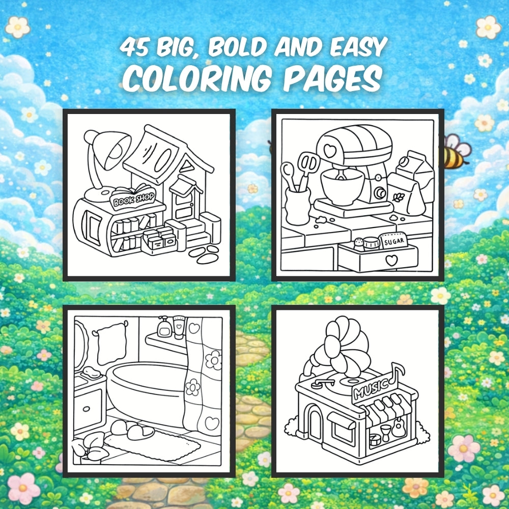 Cozy World Coloring