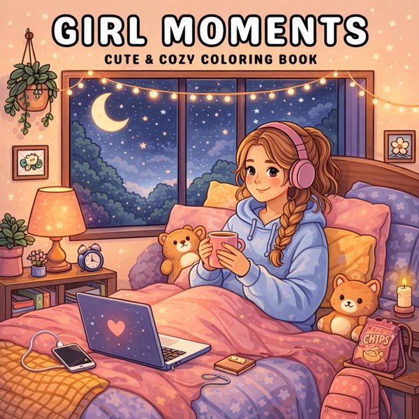 Girl Moments Coloring