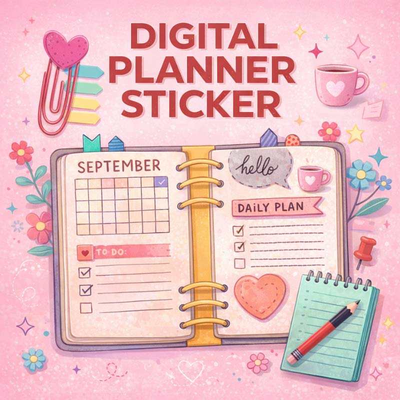 Planner Stickers Digital