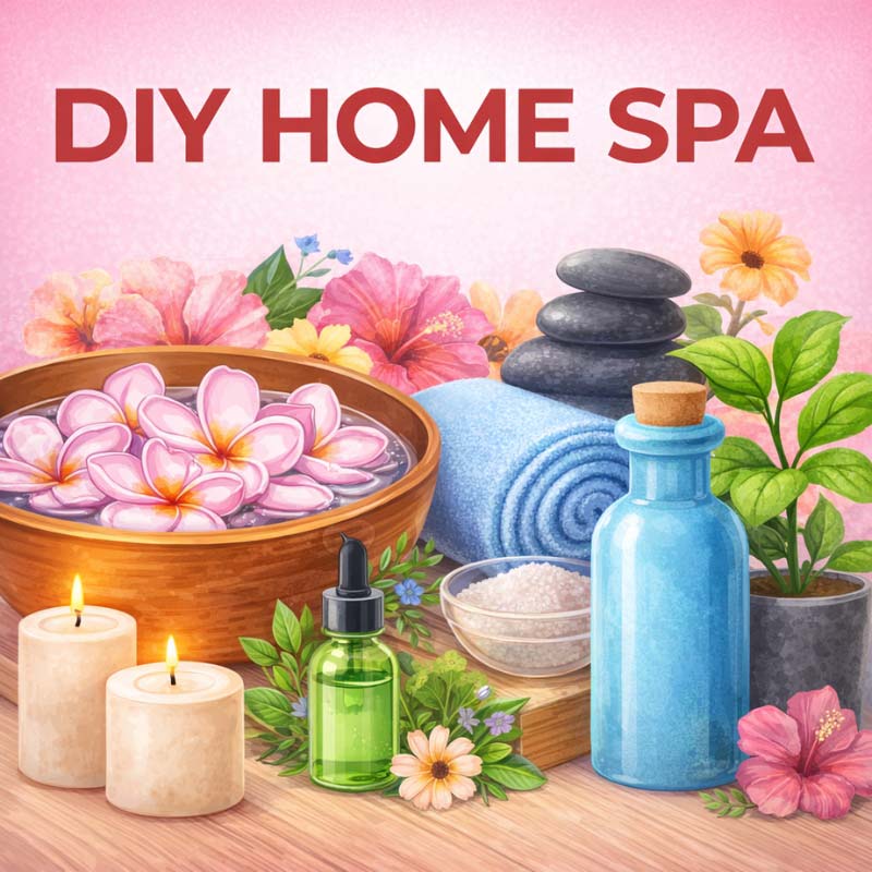 DIY Homemade Spa