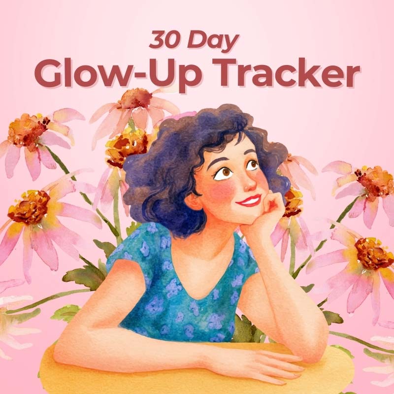 30 Days Glow Up Tracker