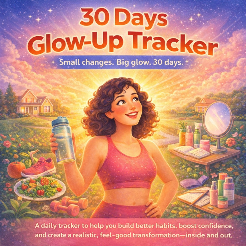 30 Days Glow Up Tracker