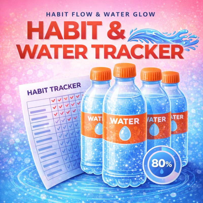 Habit Tracker & Water Tracker