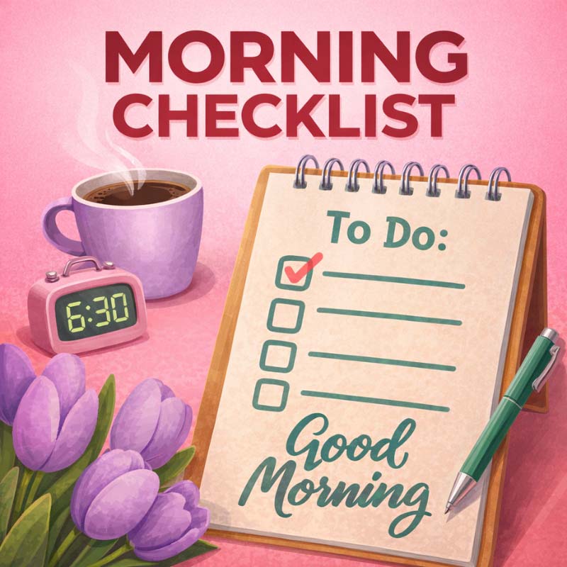 Morning Routine Checklist